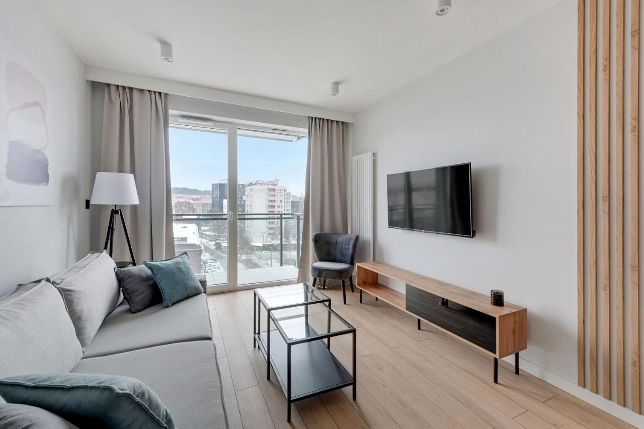 Grand Apartments - Bastion Walowa Modern Apartament Gdansk Bagian luar foto