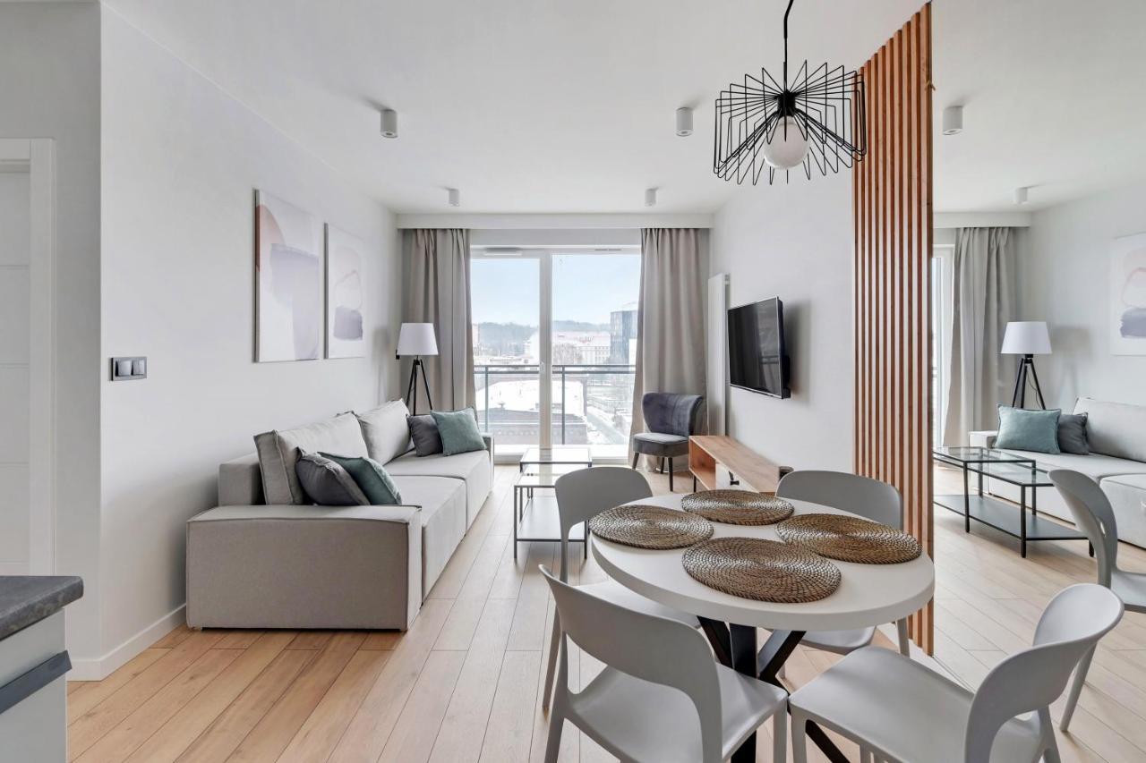 Grand Apartments - Bastion Walowa Modern Apartament Gdansk Bagian luar foto